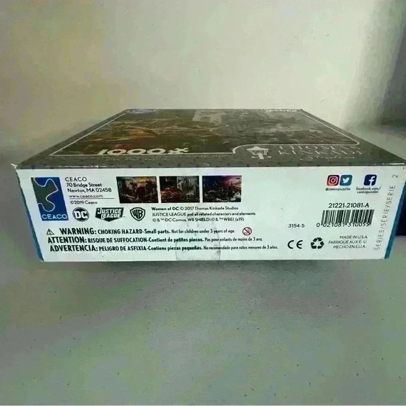 ❤️ Sealed BNIB Ceaco-Thomas Kinkade-DC Comics Women of  DC 1000 Pc Jigsaw Puzzle - Picture 7 of 8